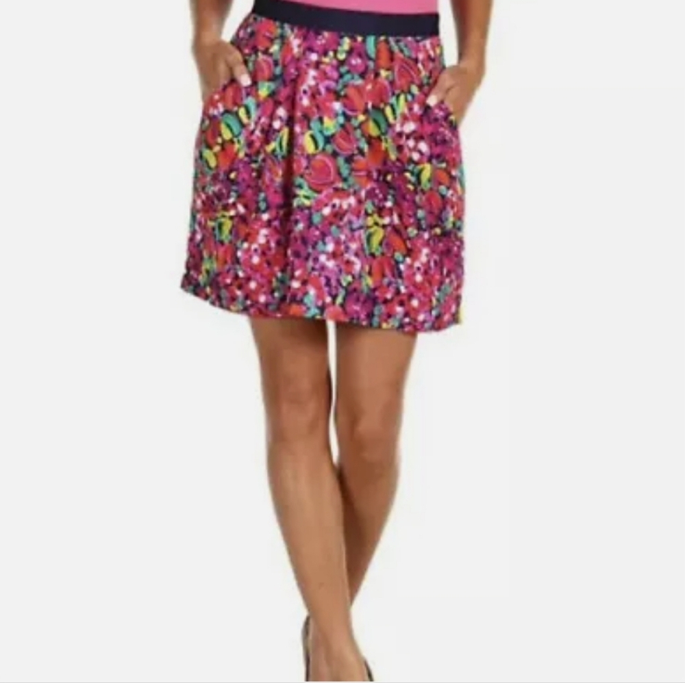Lilly Pulitzer Wild Confetti Clover Skirt Size 4